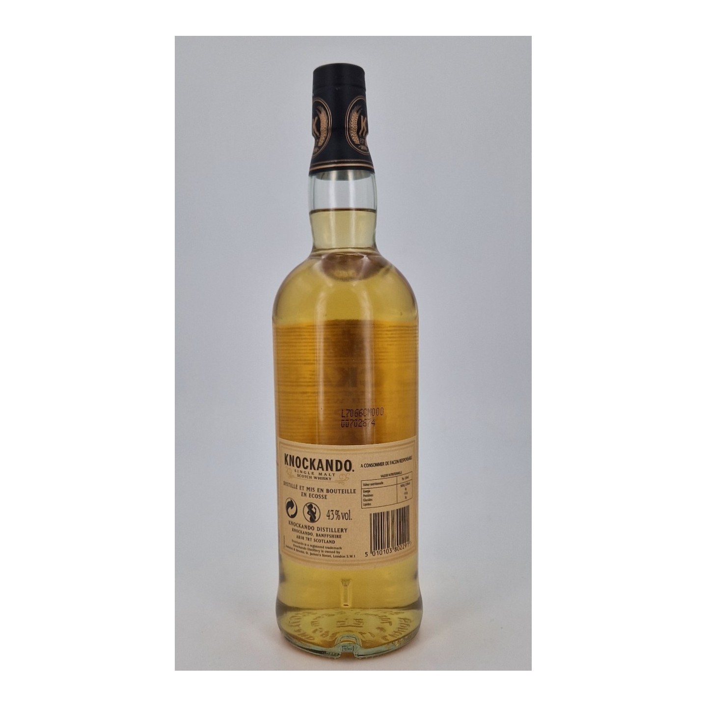KNOCKANDO 12年 700ml 1993年製 Whisky Knockando 12 ans 1993 - Single Malt Scotch Whisky