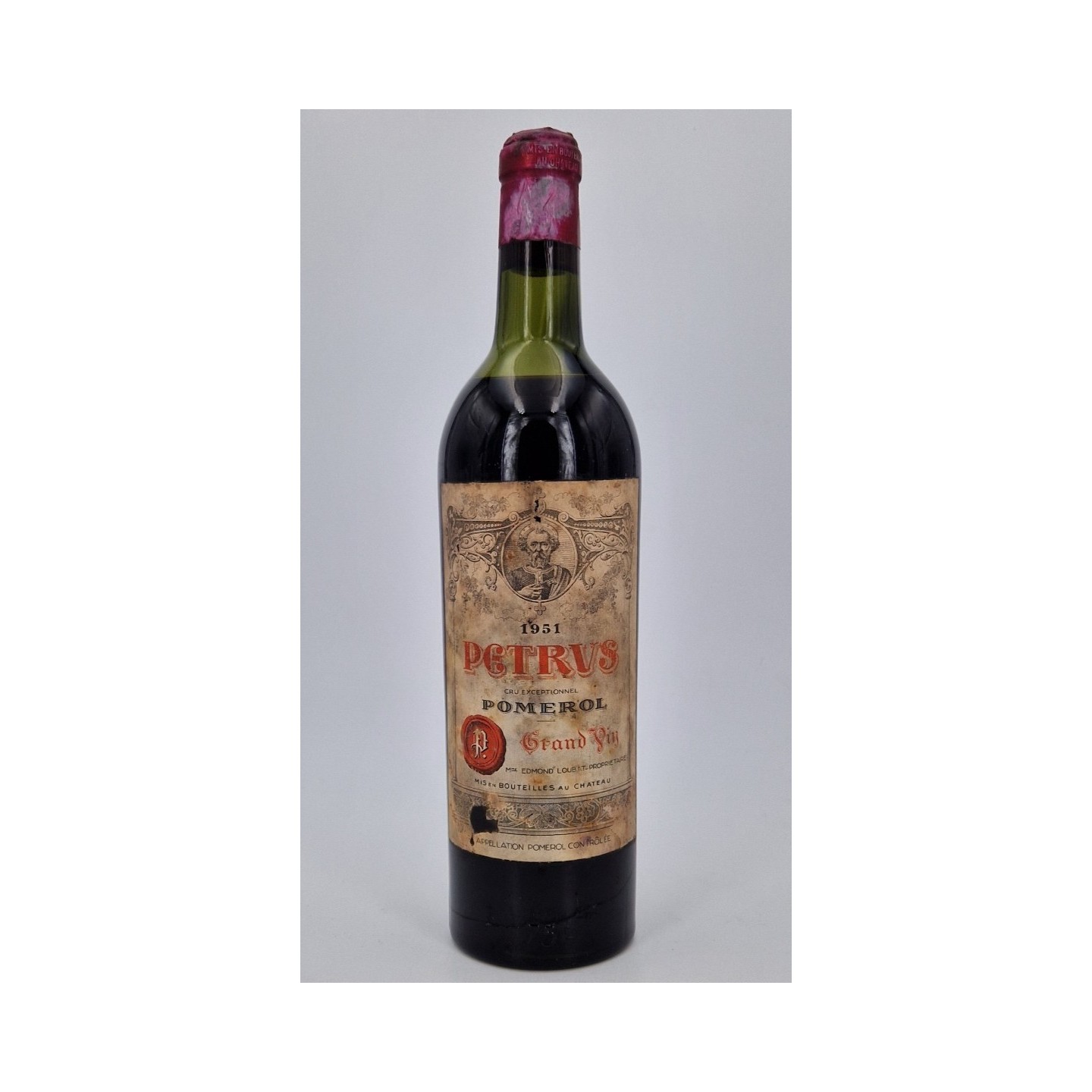 photo Petrus 1951 Pomerol
